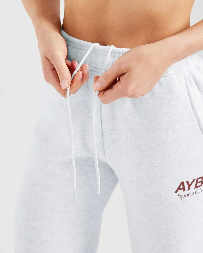 AYBL Sports Club Mjukisbyxor i oversized-modell med raka ben