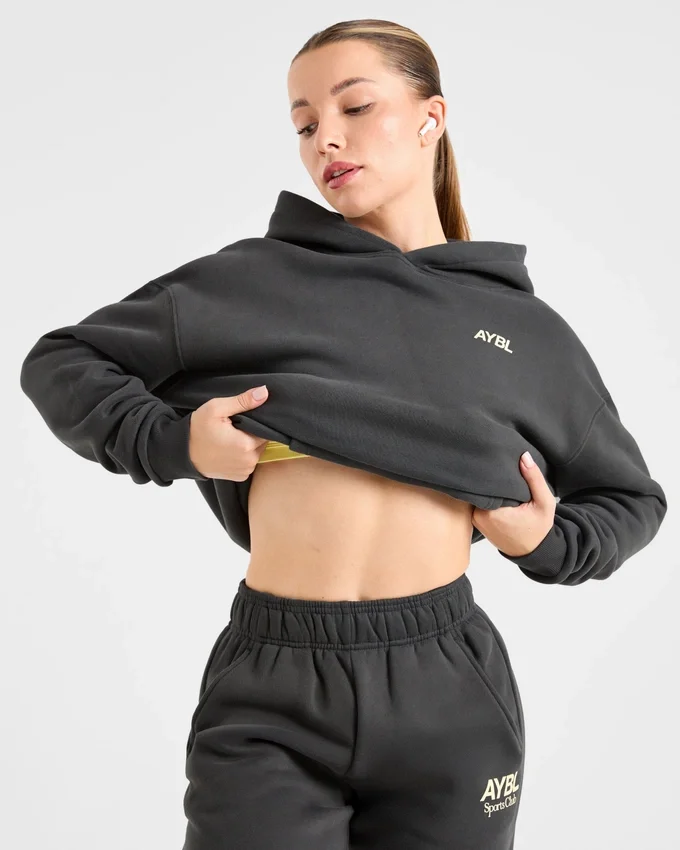 AYBL Sports Club Mjukisbyxor i oversized-modell med raka ben