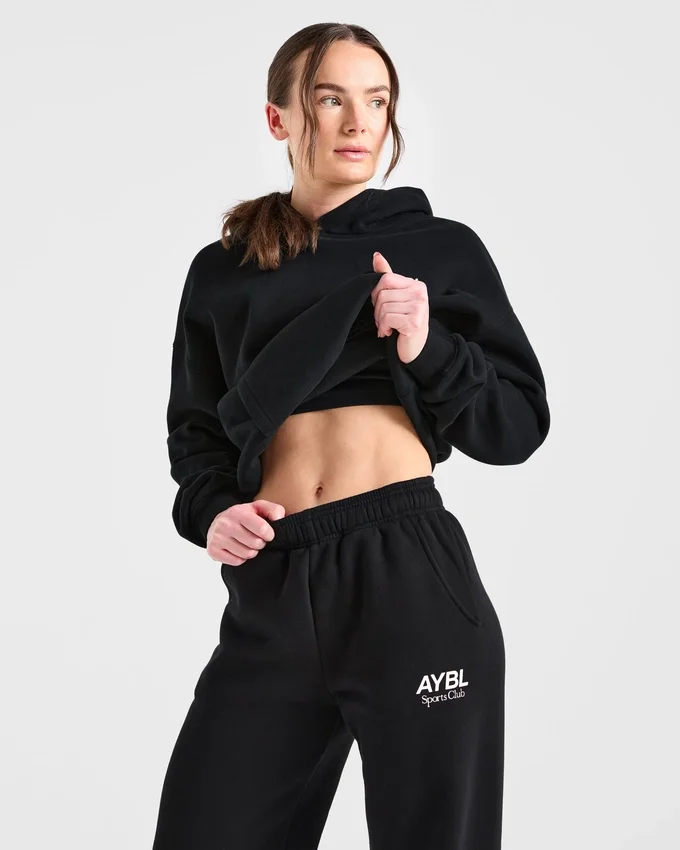 AYBL Sports Club Mjukisbyxor i oversized-modell med raka ben