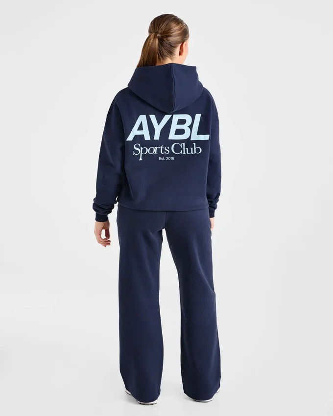 AYBL Sports Club Mjukisbyxor i oversized-modell med raka ben