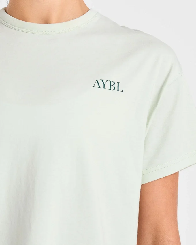 AYBL Sports Club Script Oversized T-shirt
