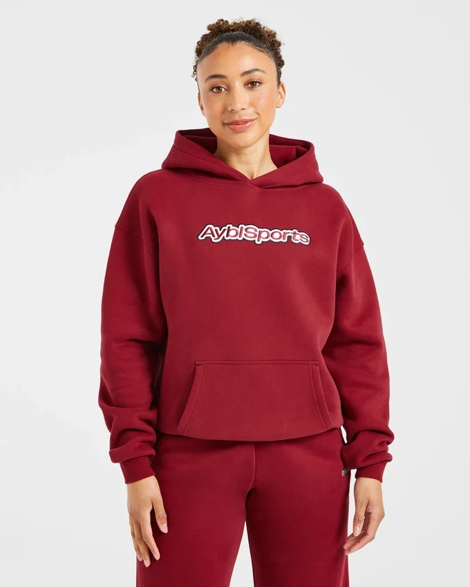 AYBL Sports Outline Oversized-hoodie