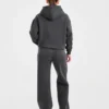 AYBL Sports Outline Oversized mjukisbyxor med raka ben
