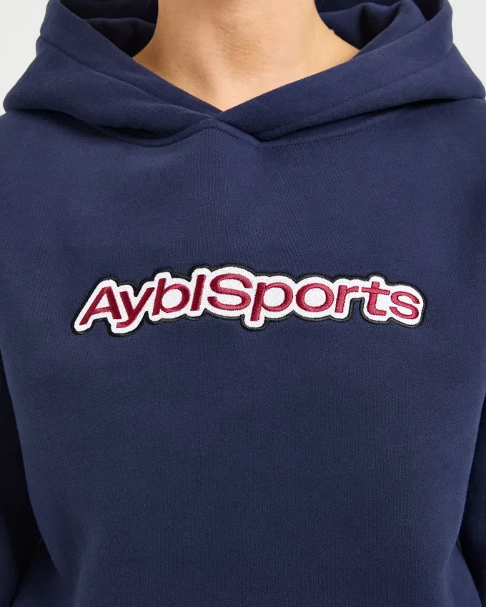 AYBL Sports Outline Oversized-hoodie