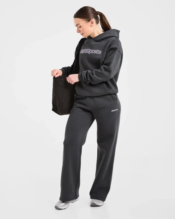 AYBL Sports Outline Oversized-hoodie