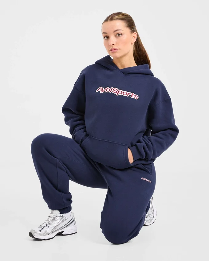 AYBL Sports Outline Oversized-hoodie