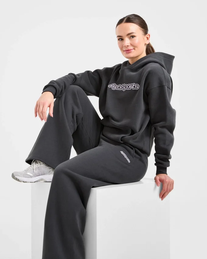 AYBL Sports Outline Oversized-hoodie