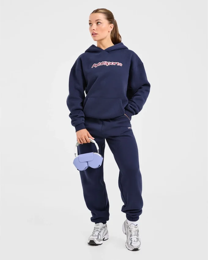 AYBL Sports Outline Oversized-hoodie