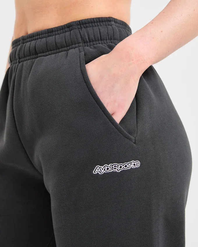 AYBL Sports Outline Oversized mjukisbyxor med raka ben