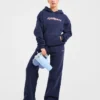 AYBL Sports Outline Oversized mjukisbyxor med raka ben