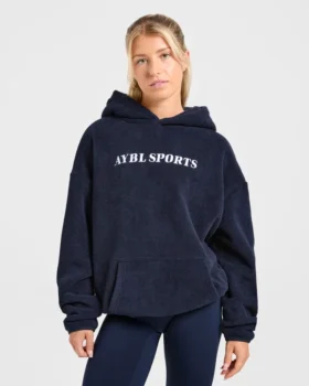 AYBL Sports oversized fleece-hoodie