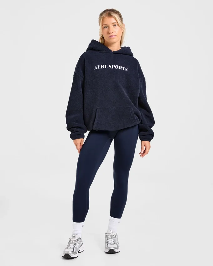 AYBL Sports oversized fleece-hoodie