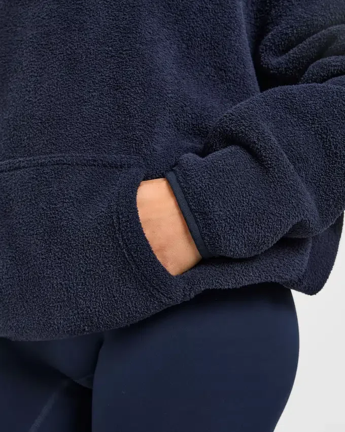 AYBL Sports oversized fleece-hoodie