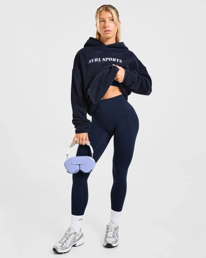 AYBL Sports oversized fleece-hoodie