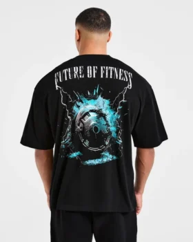 Breaking Weights T-shirt i oversized-modell