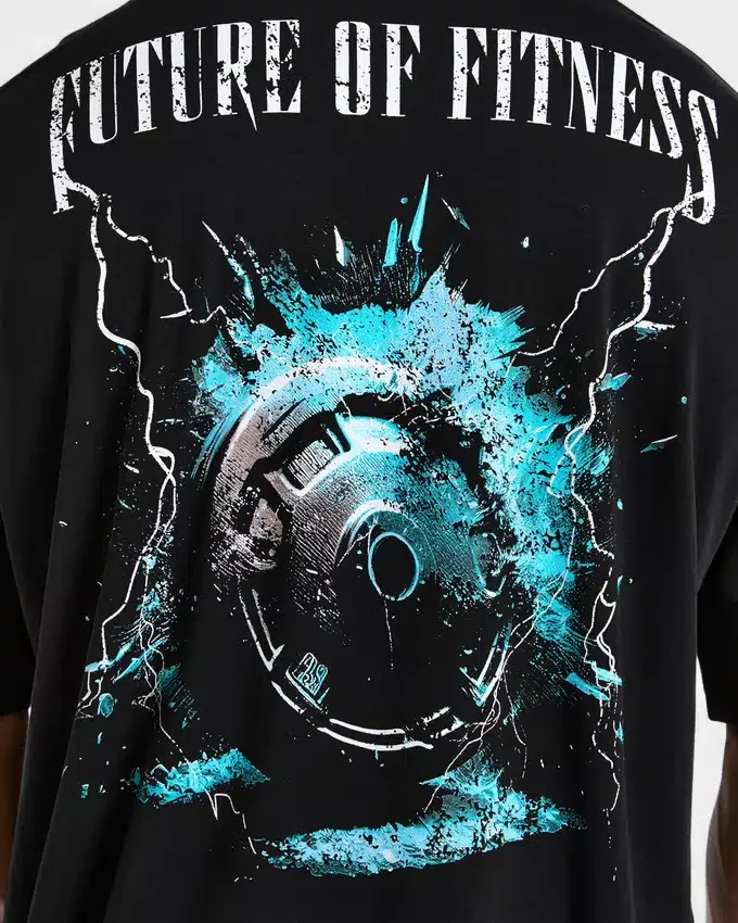 Breaking Weights T-shirt i oversized-modell
