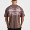 ”Built for Lifters” T-shirt i oversized-modell