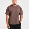 ”Built for Lifters” T-shirt i oversized-modell