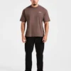 ”Built for Lifters” T-shirt i oversized-modell
