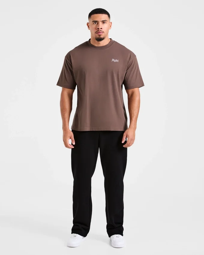 ”Built for Lifters” T-shirt i oversized-modell