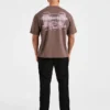 ”Built for Lifters” T-shirt i oversized-modell