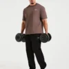 ”Built for Lifters” T-shirt i oversized-modell