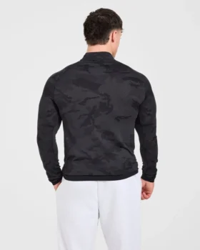Camo Seamless 1/4 Zip Pullover