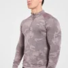 Camo Seamless 1/4 Zip Pullover