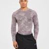 Camo Seamless Long Sleeve T Shirt