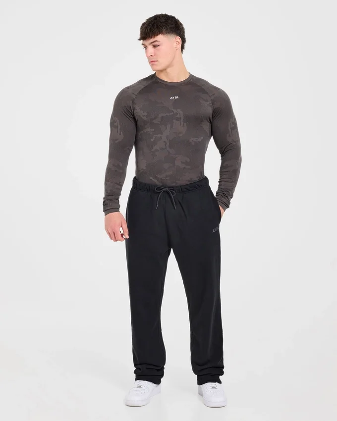 Camo Seamless Long Sleeve T Shirt