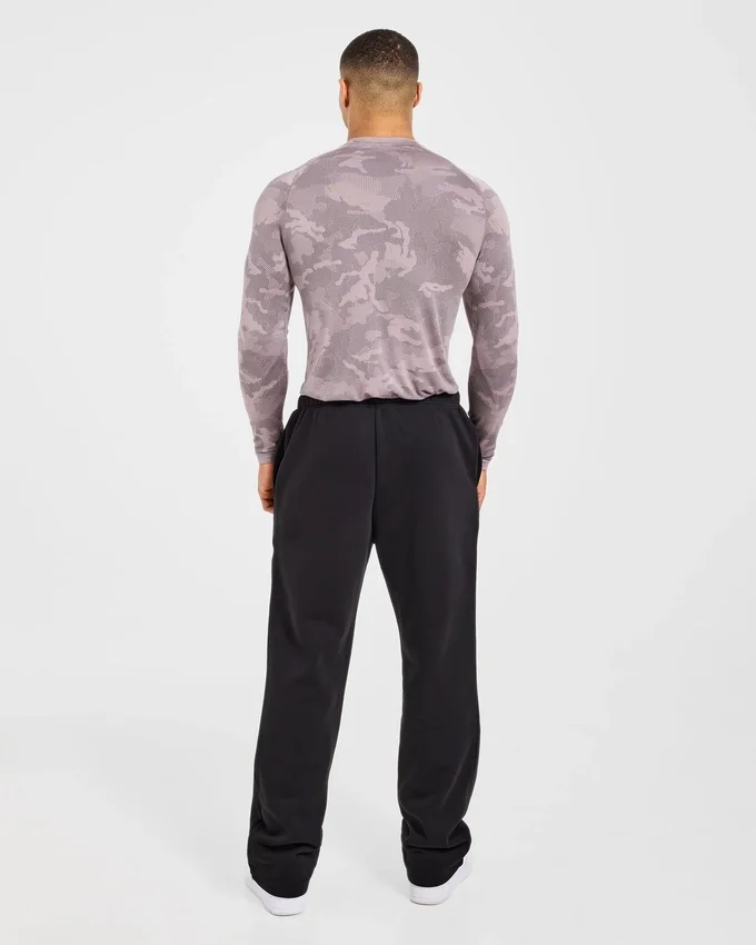 Camo Seamless Long Sleeve T Shirt