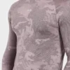 Camo Seamless Long Sleeve T Shirt