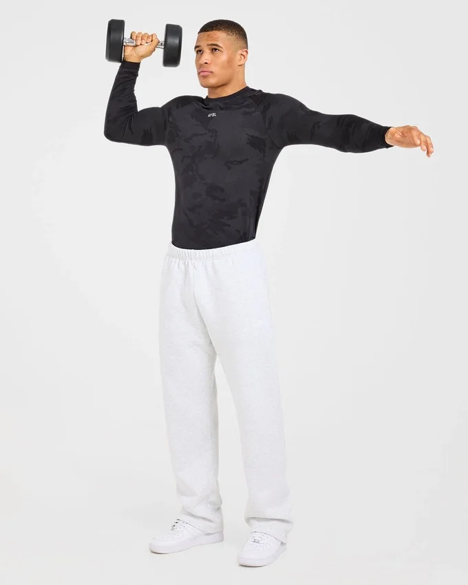 Camo Seamless Long Sleeve T Shirt