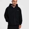 Craft Oversized-hoodie med dragkedja