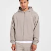 Craft Oversized-hoodie med dragkedja