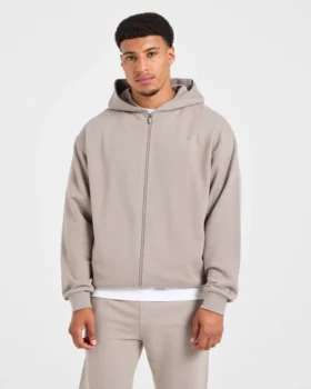 Craft Oversized-hoodie med dragkedja