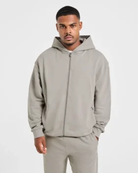 Craft Oversized-hoodie med dragkedja