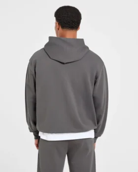 Craft Oversized-hoodie med dragkedja