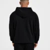 Craft Oversized-hoodie med dragkedja