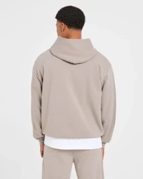 Craft Oversized-hoodie med dragkedja