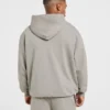 Craft Oversized-hoodie med dragkedja