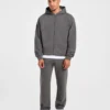 Craft Oversized-hoodie med dragkedja