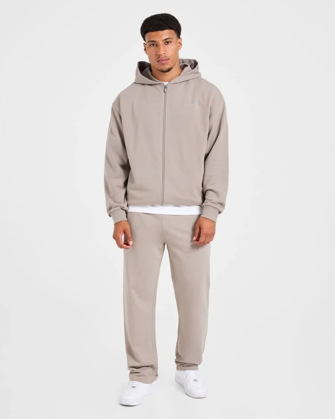 Craft Oversized-hoodie med dragkedja