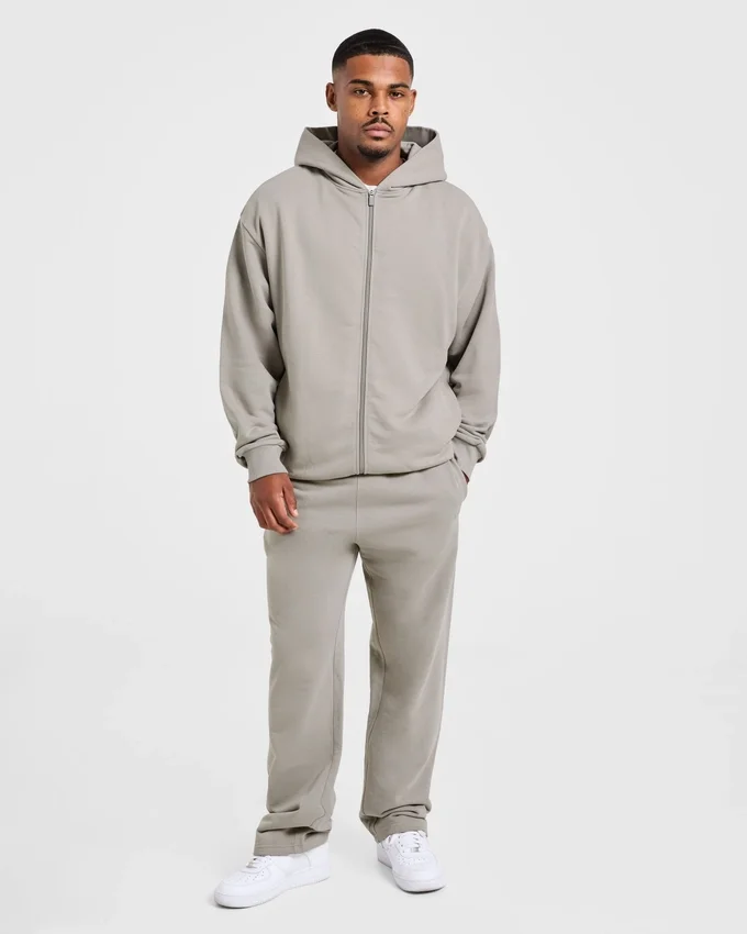 Craft Oversized-hoodie med dragkedja