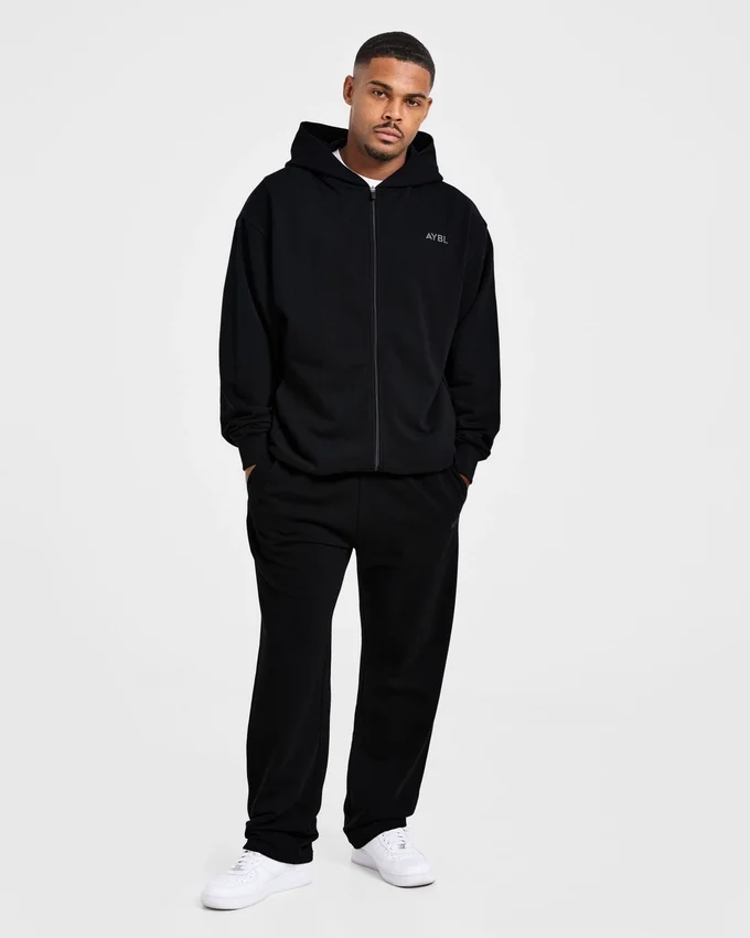 Craft Oversized-hoodie med dragkedja