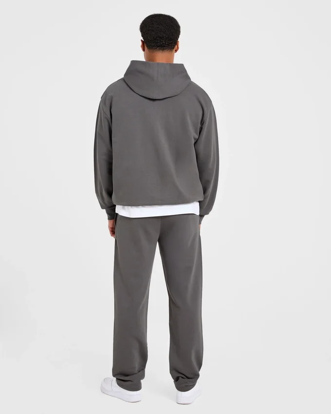 Craft Oversized-hoodie med dragkedja