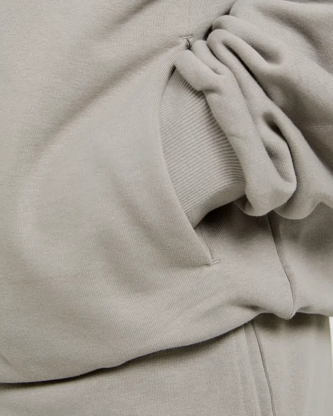 Craft Oversized-hoodie med dragkedja