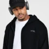 Craft Oversized-hoodie med dragkedja