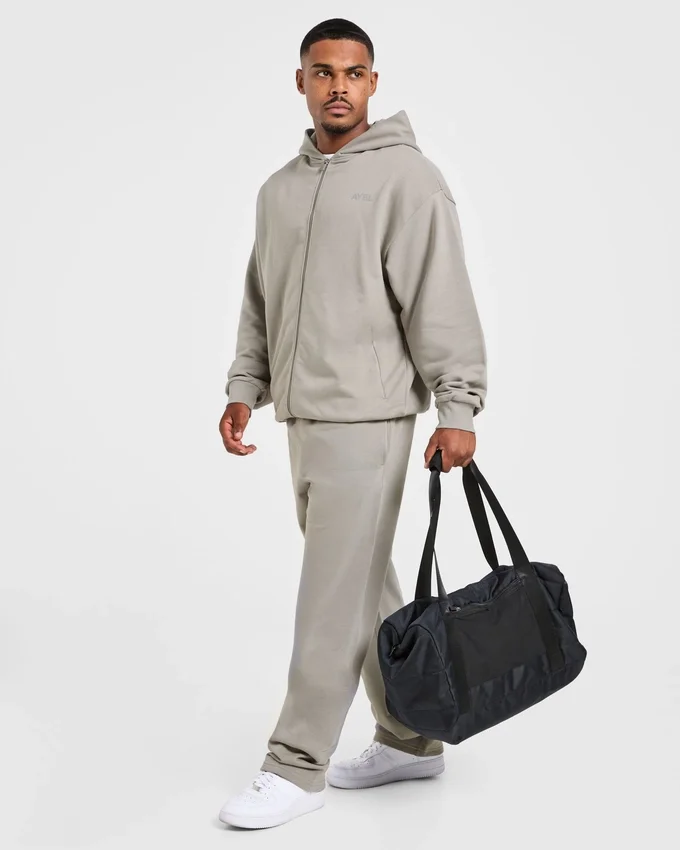 Craft Oversized-hoodie med dragkedja