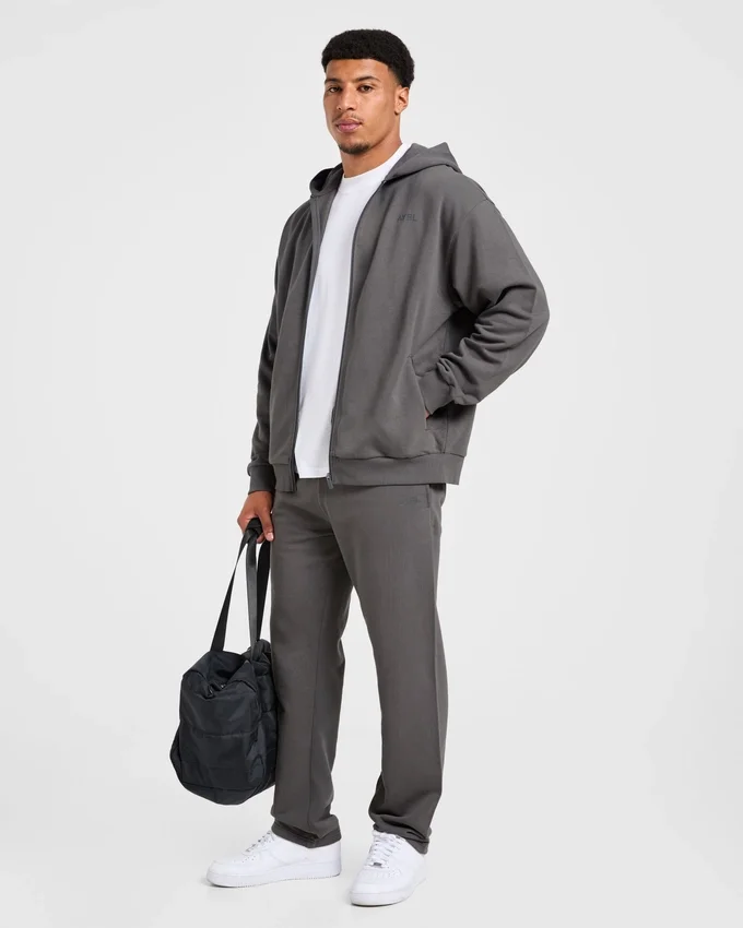 Craft Oversized-hoodie med dragkedja